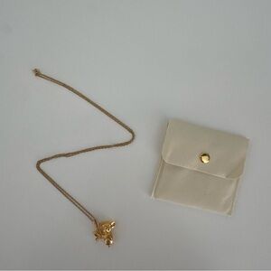 12KT Yellow Go Filled Franklin Mint The Koala Bear Pendant Necklace Vintage